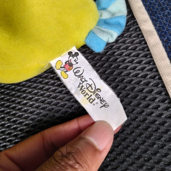 The Little Mermaid Flounder 7" Beanbag Plush, Disney, Yellow Fish Beanie - Picture 7 of 12